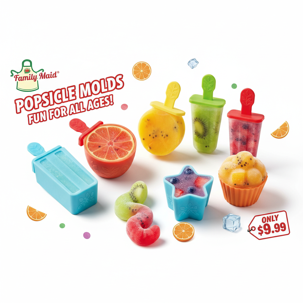 Family Maid Popsicle Molds