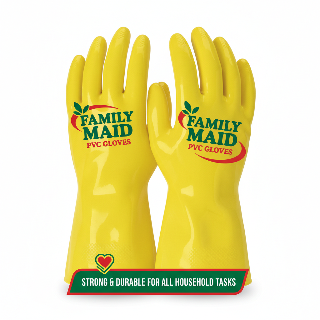 Family Maid Pvc Gloves
