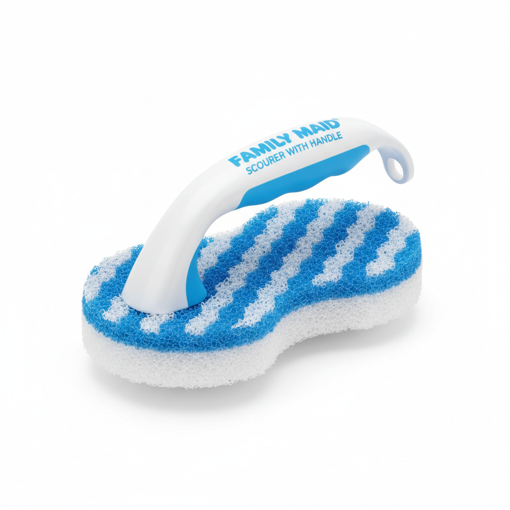 Family Maid Scourer W/ Handle