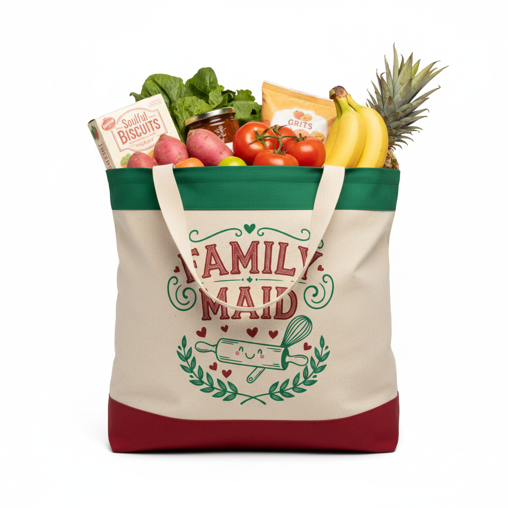Family Maid Shopping Bag
