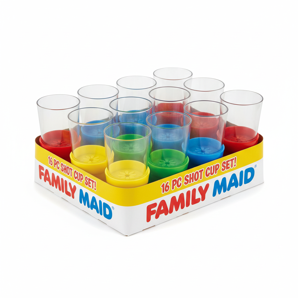 Family Maid Shot Cup 16 Pc
