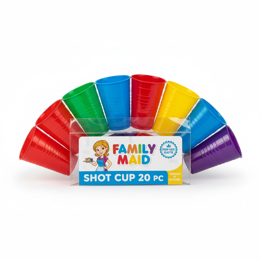 Family Maid Shot Cup 20 Pc