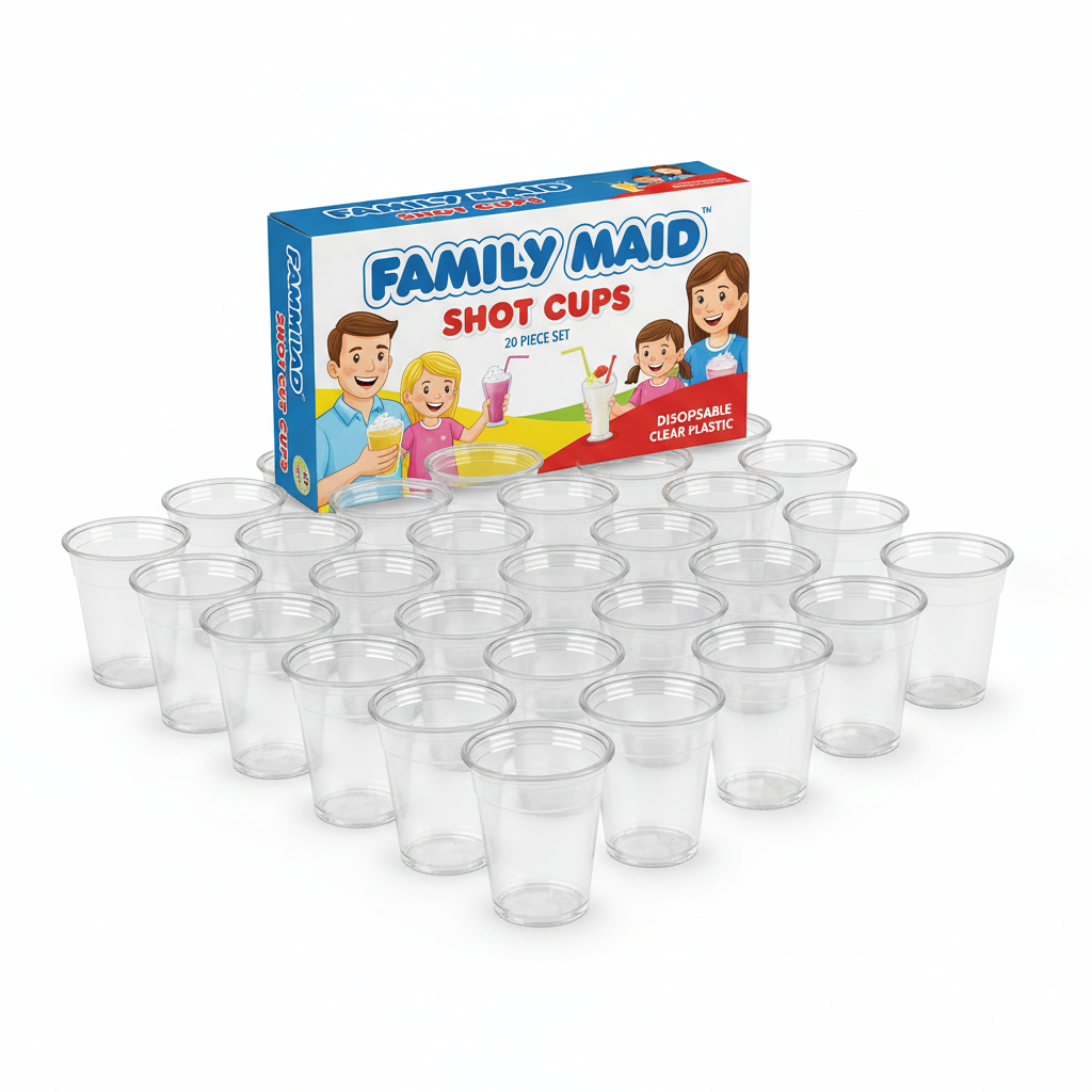 Family Maid Shot Cups 20 Pc