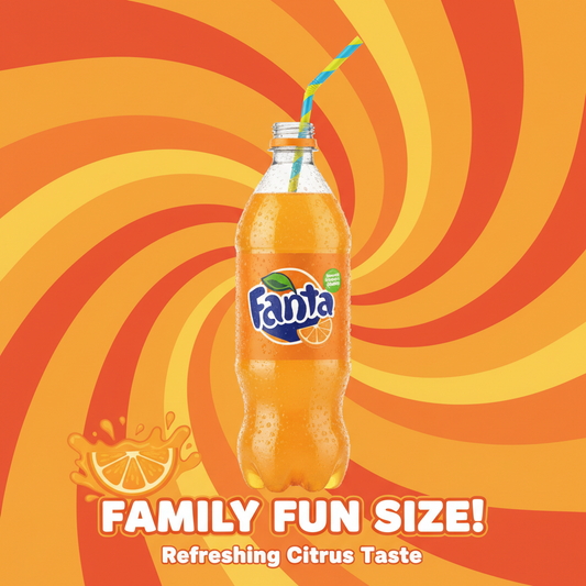 Fanta 2 Litter Straw