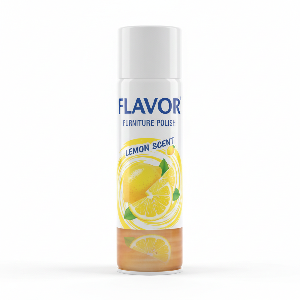 Flavor Furniture Polish Lemon Scent