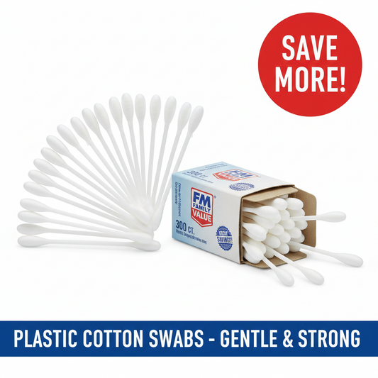 Fm Plastic Cotton Swabs