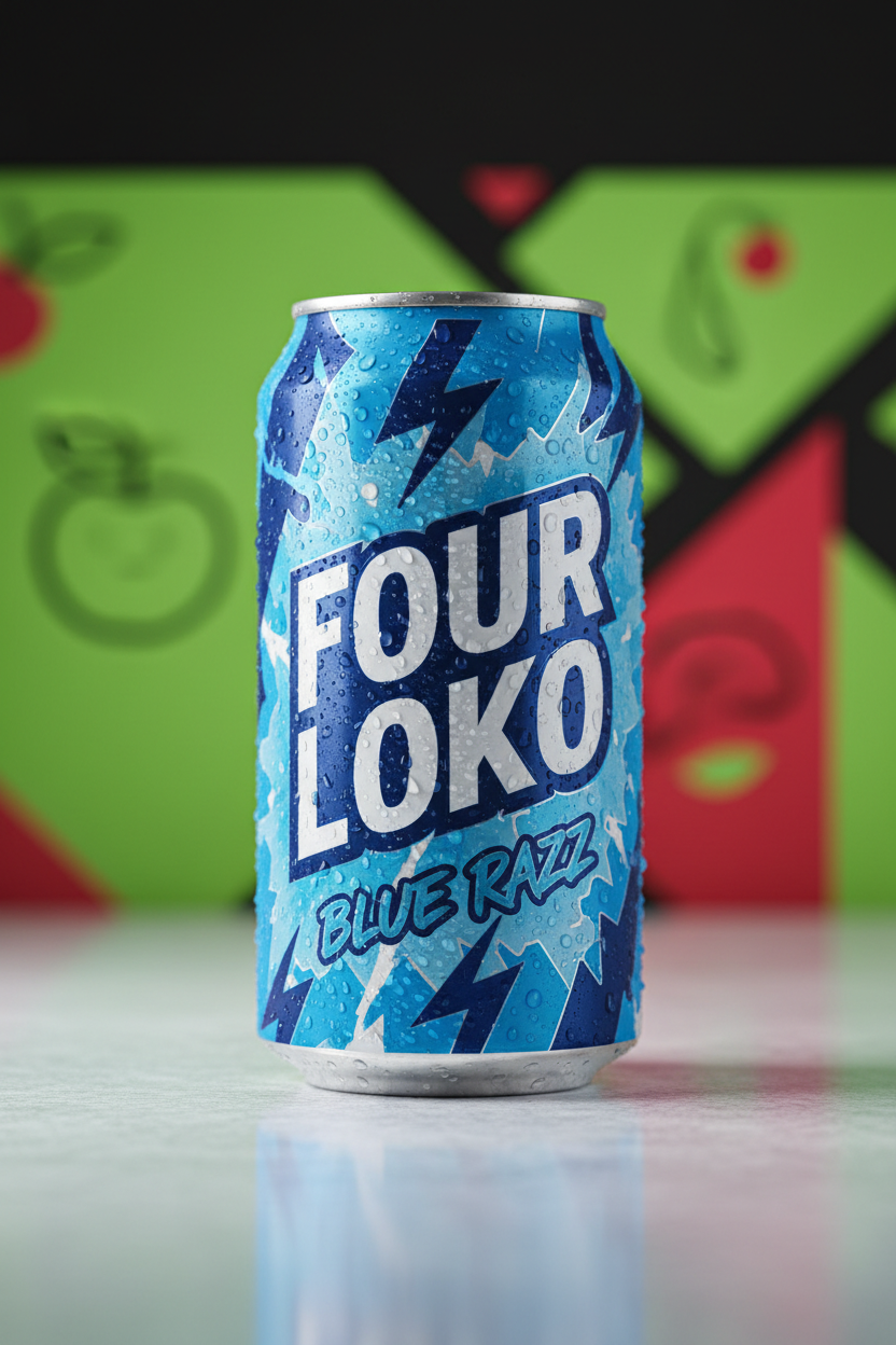 Four Loko Blue Razz