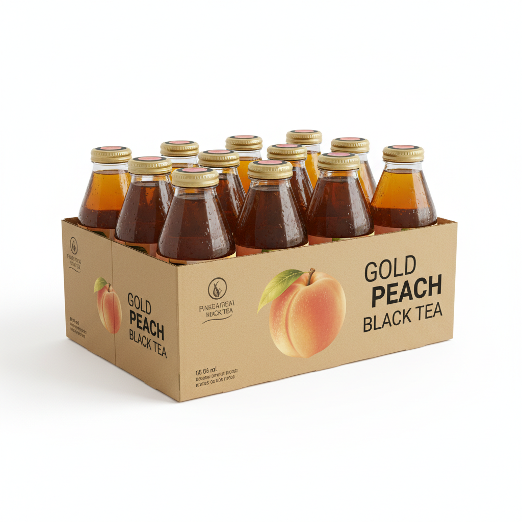 Gold Peach Black Tea Case