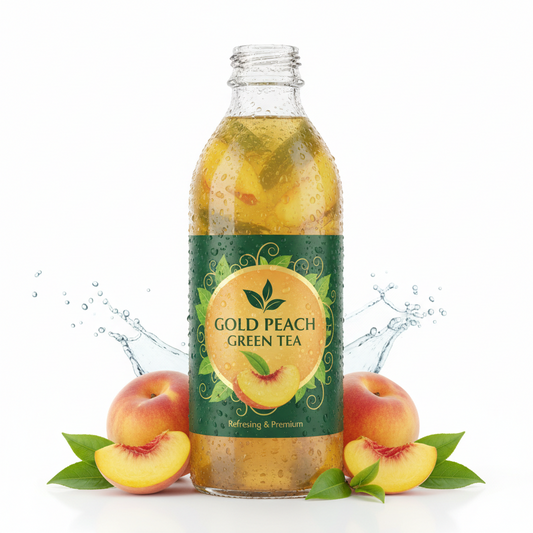 Green Tea Gold Peach