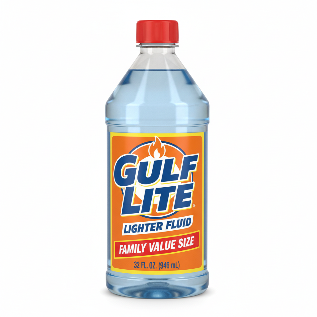 Gulf Lite Lighter Fluid 32oz