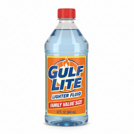 Gulf Lite Lighter Fluid 32oz