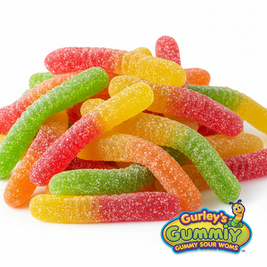 Gurley's Gummy Sour Worms