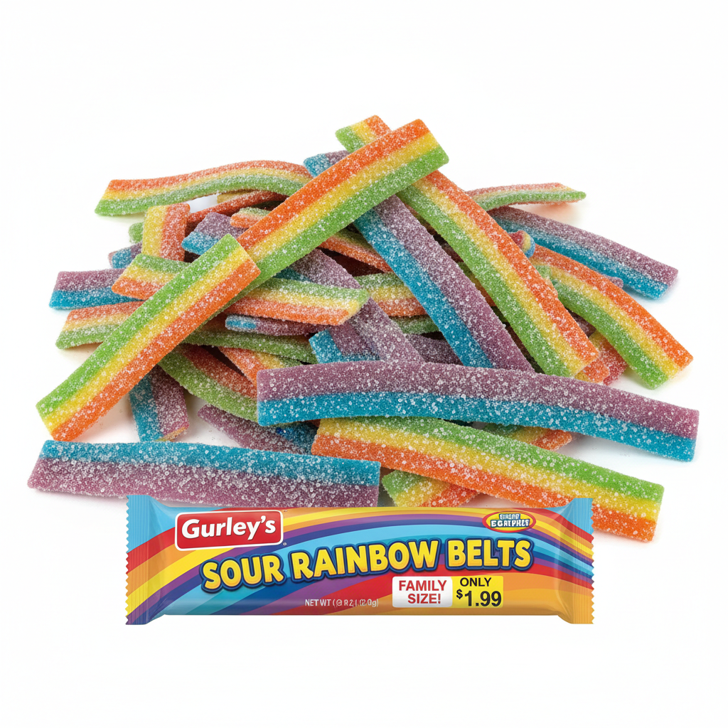 Gurley's Sour Rainbow Belts