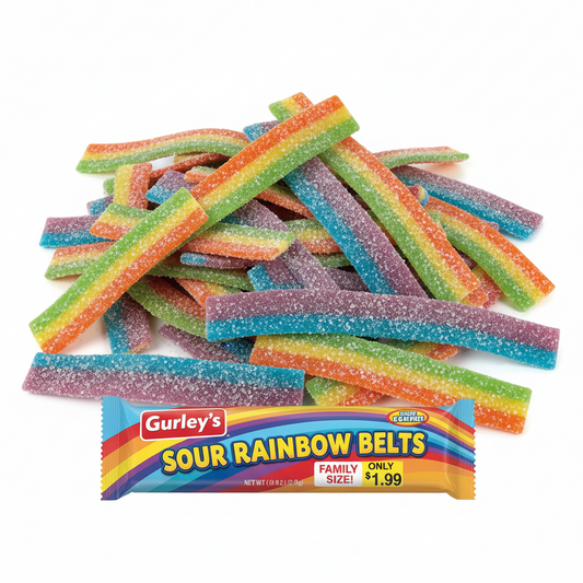 Gurley's Sour Rainbow Belts