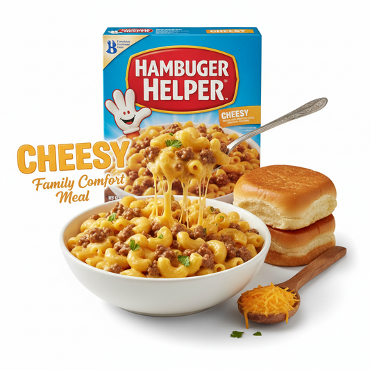 Hamburger Helper Cheesy