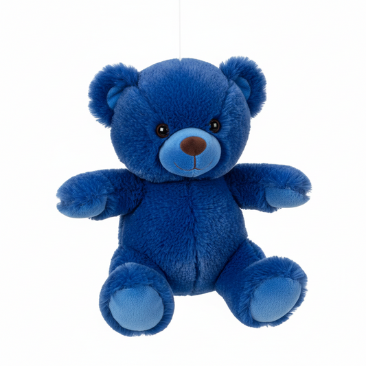 Hanging Teddy Blue