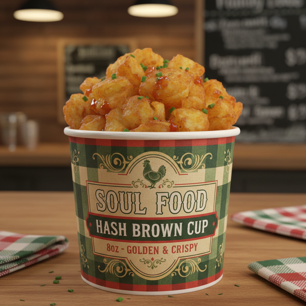 Harsh Brown Cup 8oz
