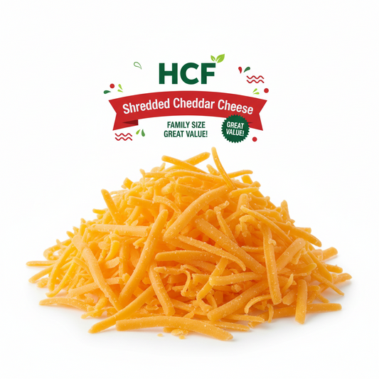 Hcf Shredded Cheddar Cheese