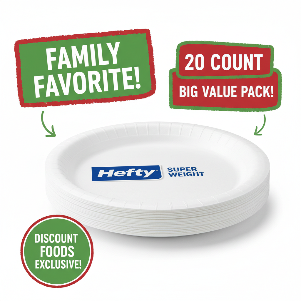 Hefty 20 Ct