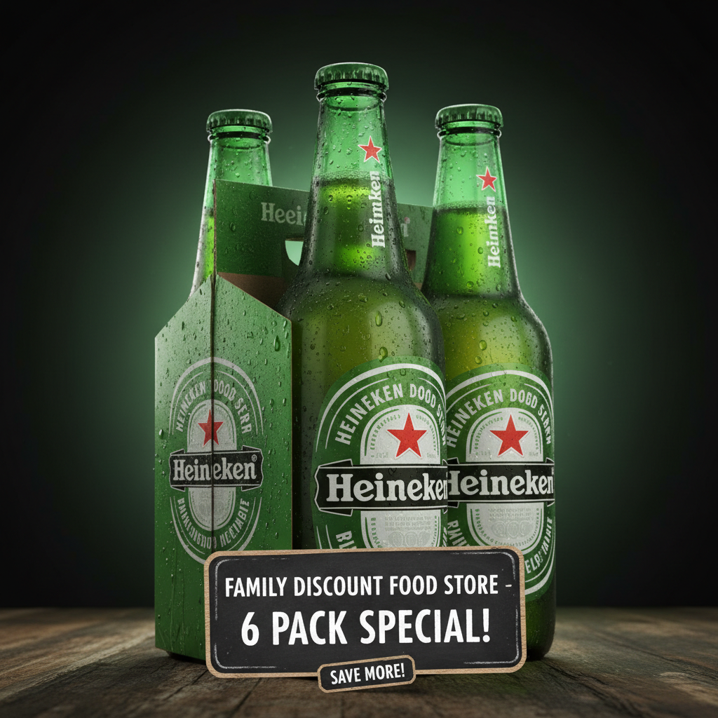 Heineken 6 Pack