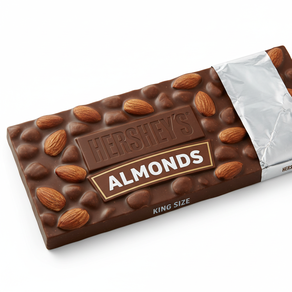 Hersheys Almonds King Size