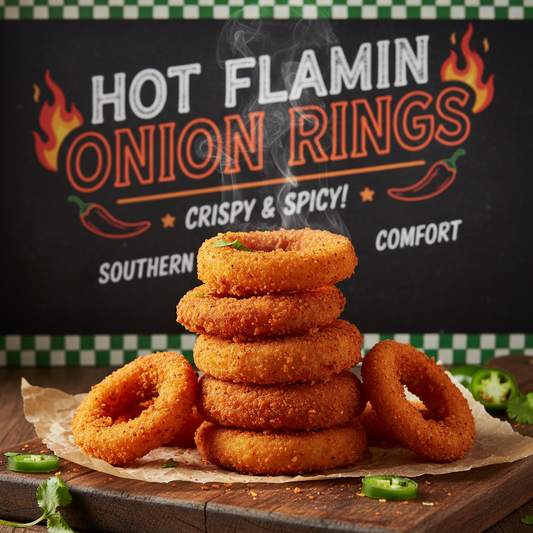 Hot Flamin Onion Rings