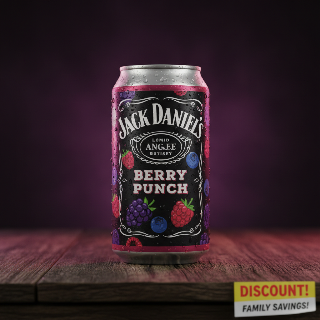 Jack Daniels Berry Punch Single