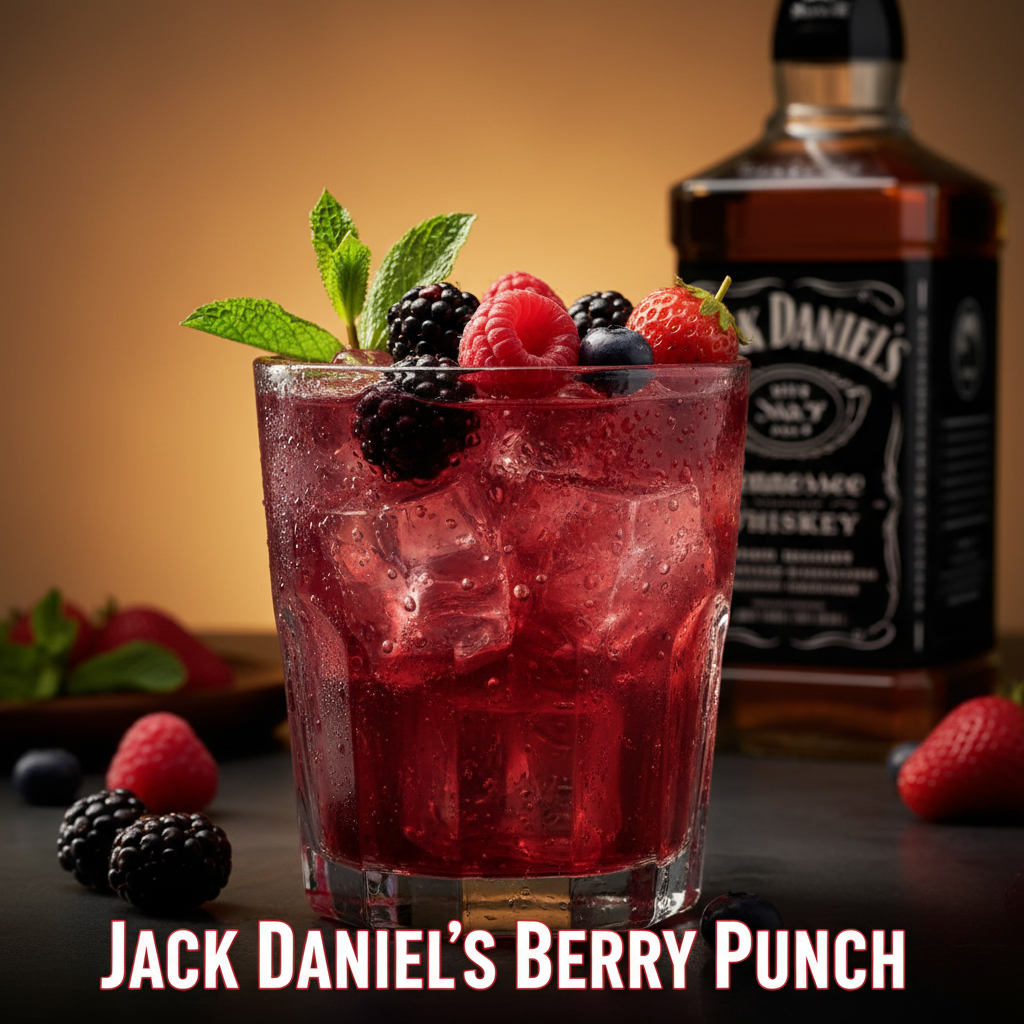Jack Daniels Berry Punch