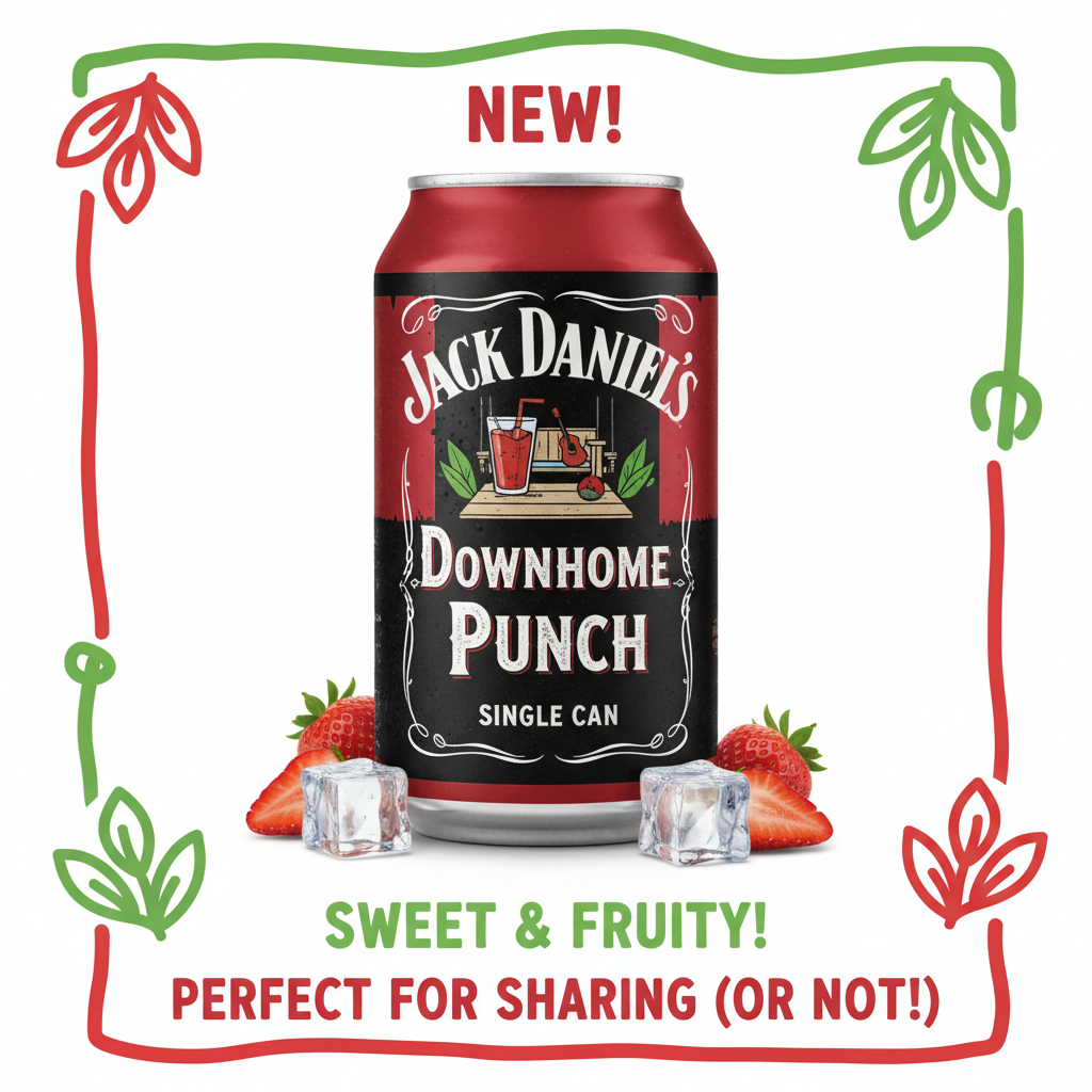 Jack Daniels Downhome Punch Single