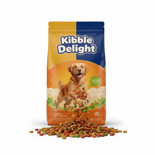 Kibble Delight Dog Food