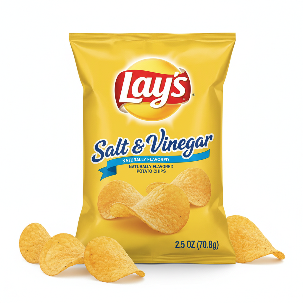 Lays Salt & Vinegar 2 1/2 Oz