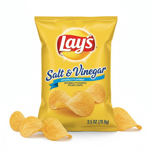 Lays Salt & Vinegar 2 1/2 Oz