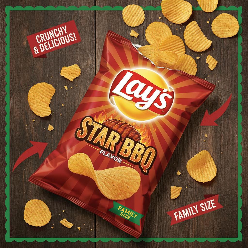 Lays Star Bbq