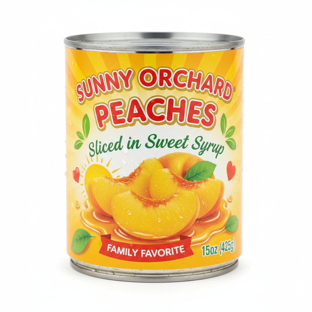 Ld Sliced Peachesc 15oz