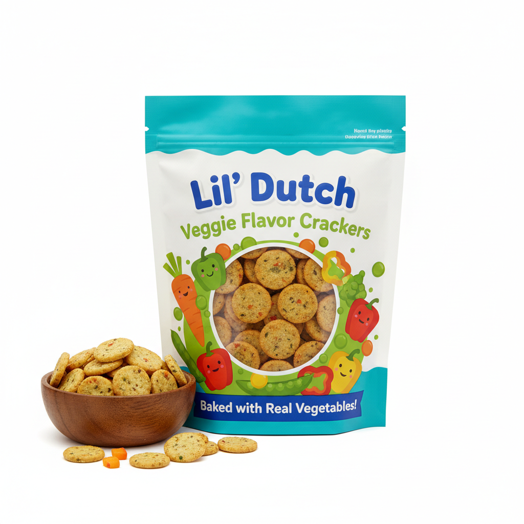 Lil Dutch Veggie Flavor Crackers