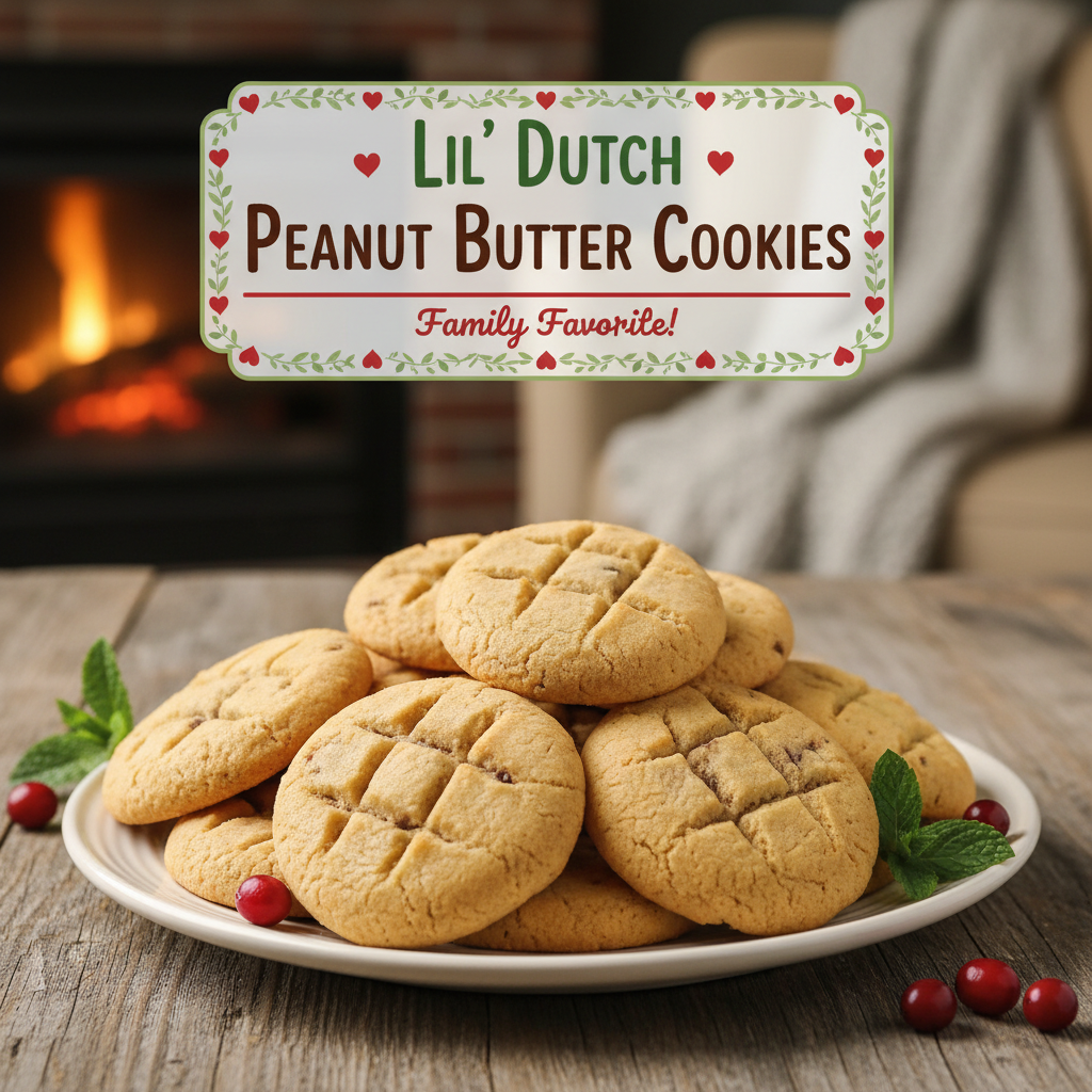 Lildutch Penut Bt Cookies