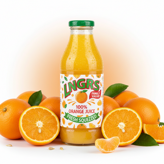 Lngrs 100% Orange Juice