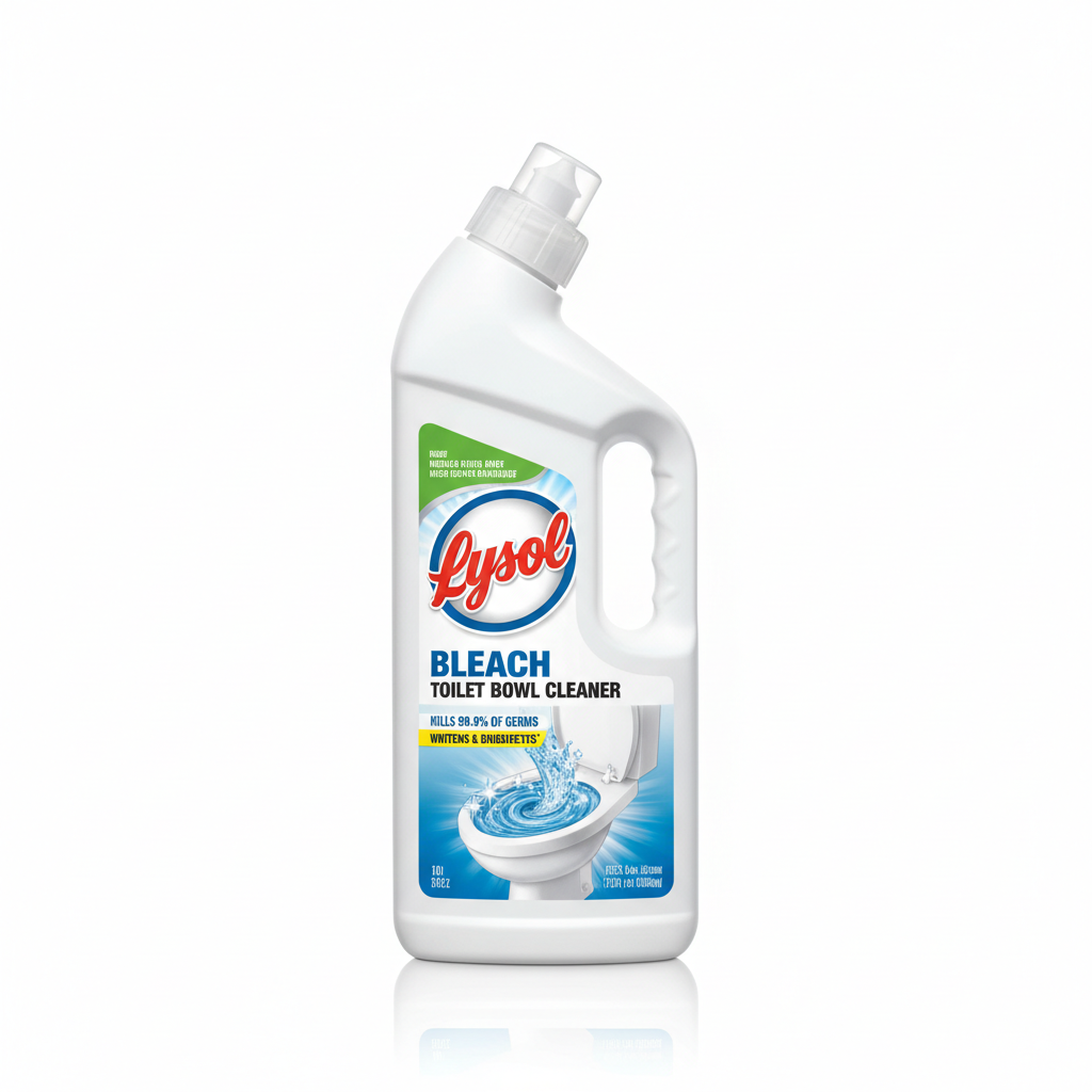 Lysol Bleach Toilet Bowl Cleaner