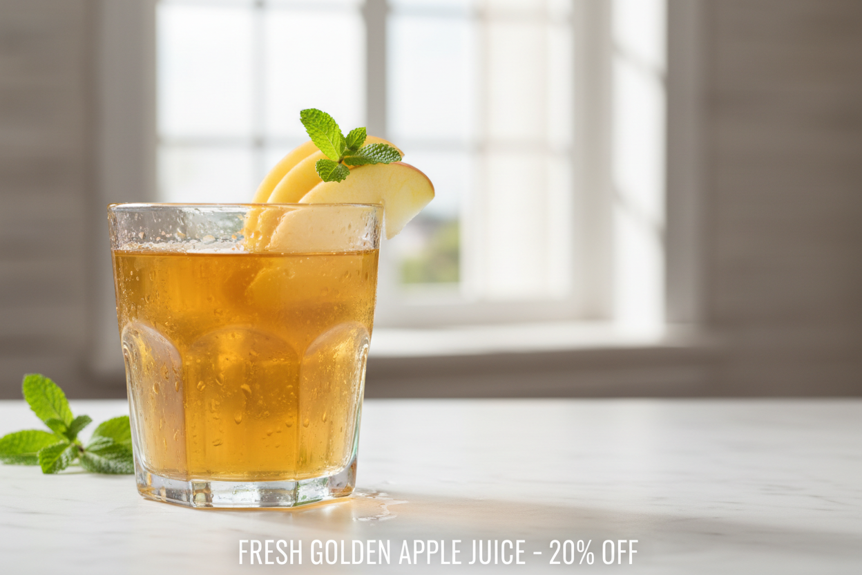 Mart Appl Juice Glass