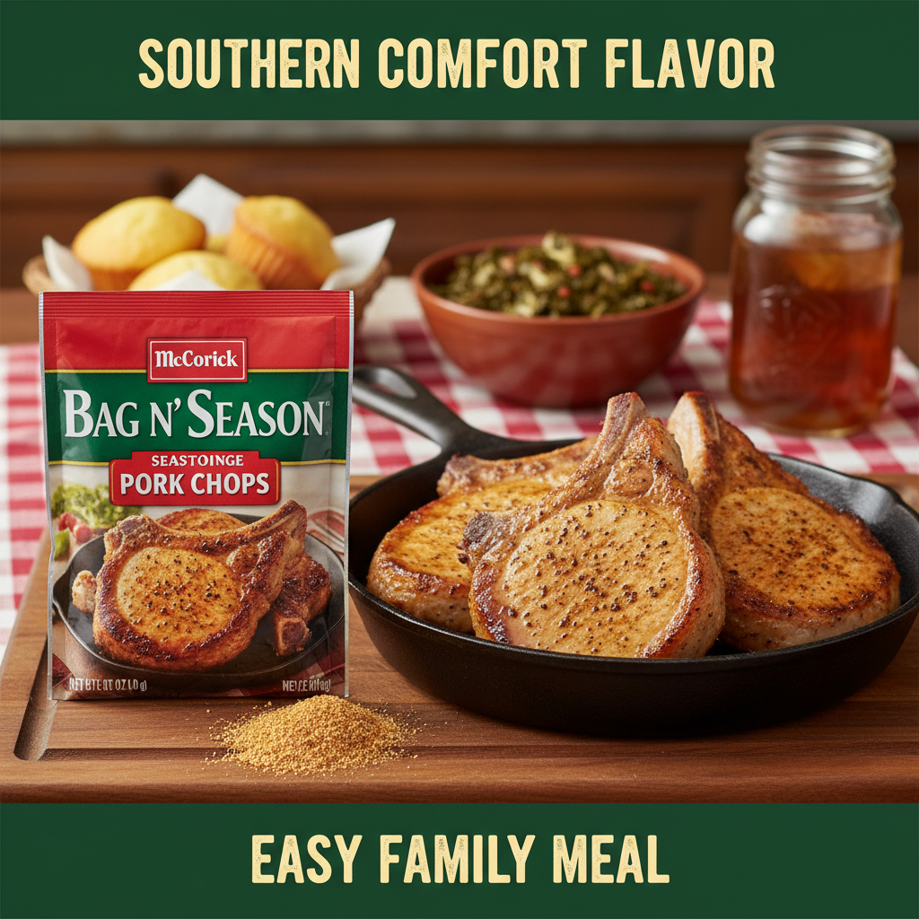 Mccormick Bag N Season Pork Chops