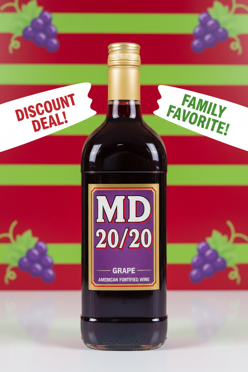 Md 20/20 Grape Wine