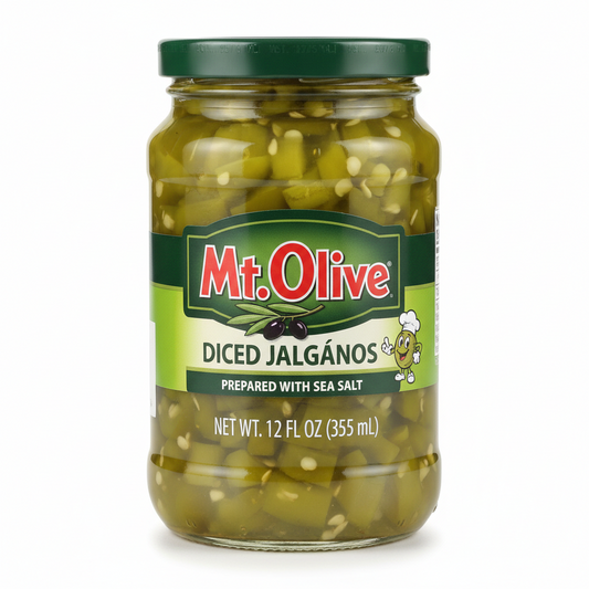 Mt Olive Diced Jalapenos