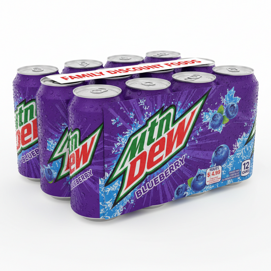Mtdew Blueberry 12