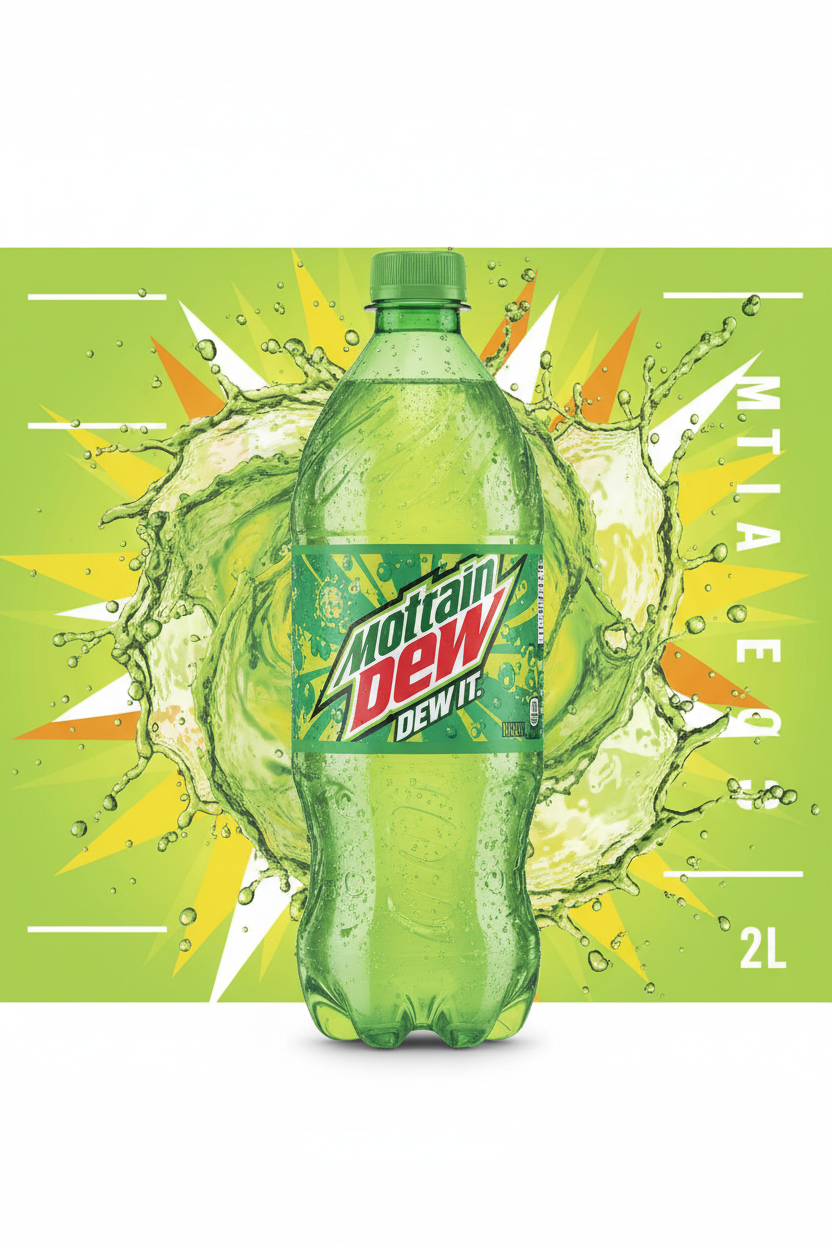 Mtndew 2 Litter Soda