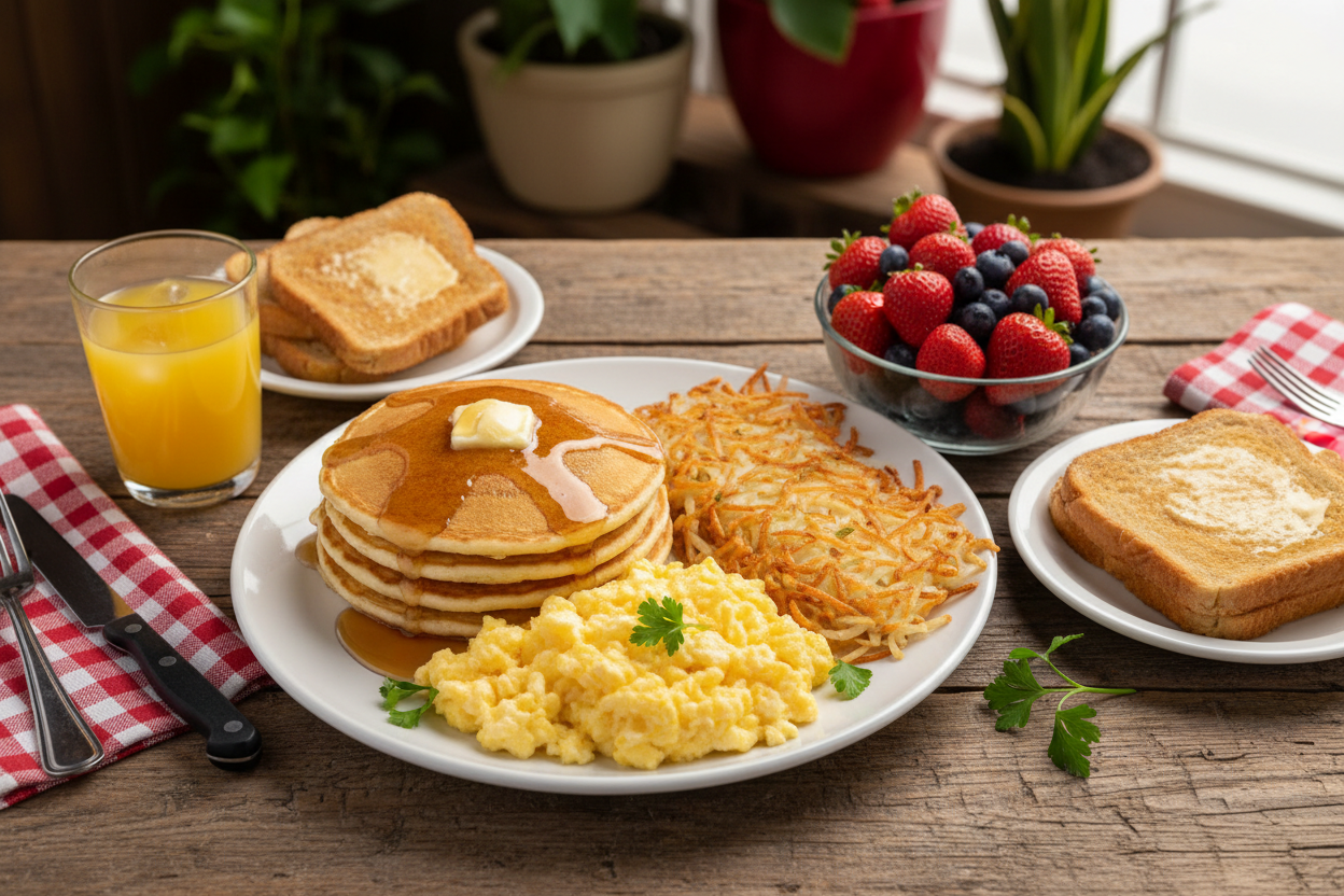 No Meat Breakfast
