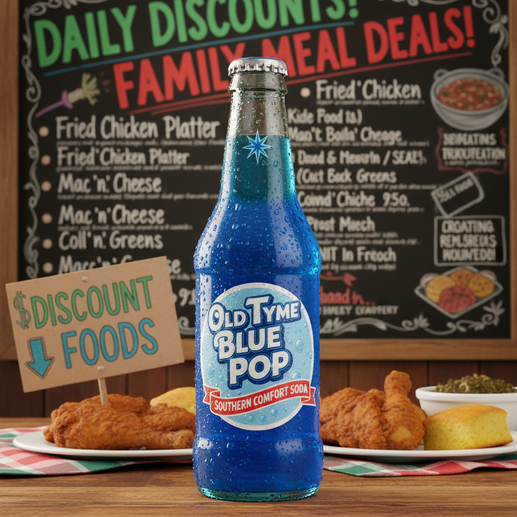 Old Tyme Blue Pop