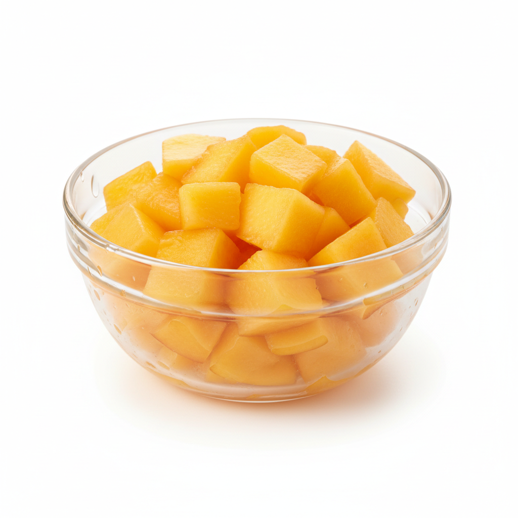 On Diced Peach