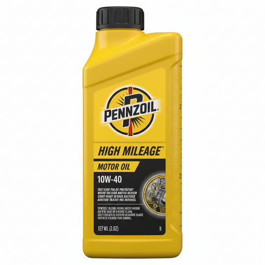 Pennzoil Oil High Mileage 10-40