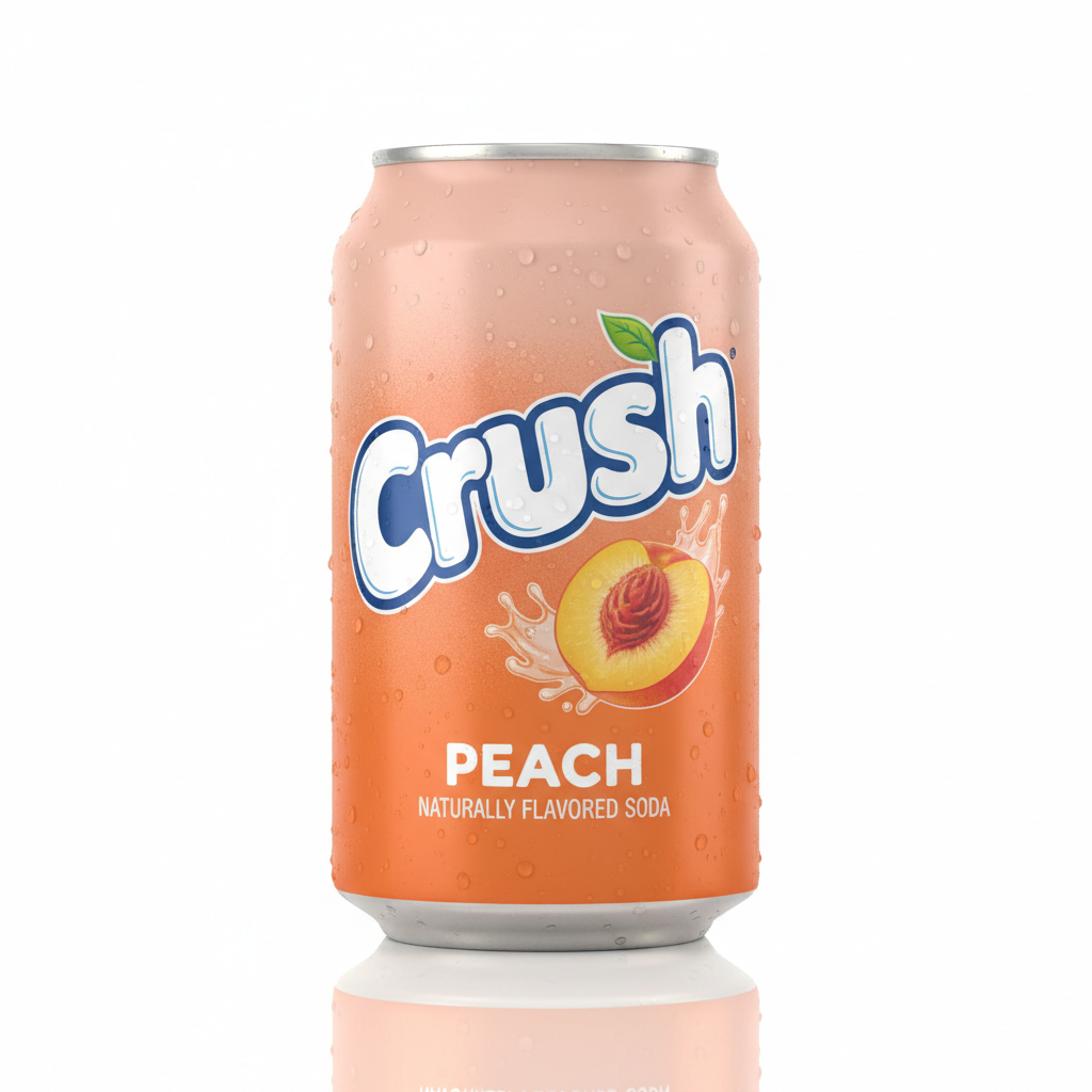 Pepsi Can Single Crush Peach