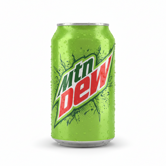Pepsi Can Single Mt Dew